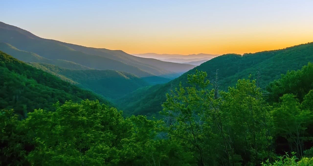 Blue Ridge mountains